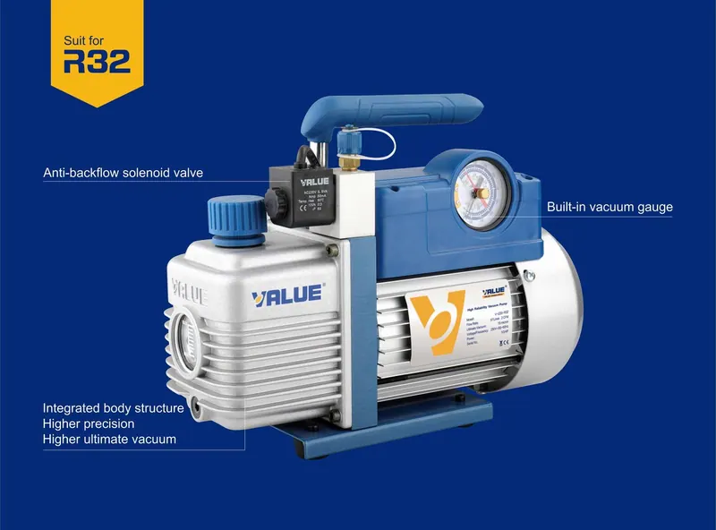Bomba de vacío serie R32