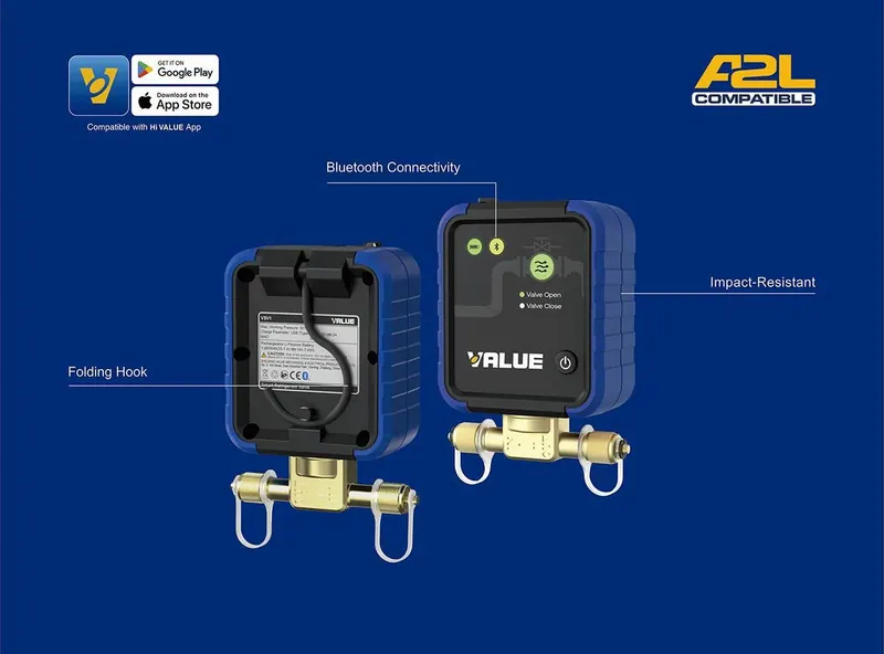 Válvula inteligente para refrigerante
